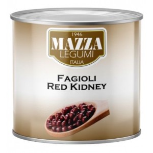 Pupelės raudonos MAZZA Italija,  2,55 kg / 1,5 kg